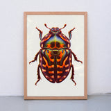 Edition SCHEE Neon Bug (DIN A3) | Edition SCHEE | Risographie