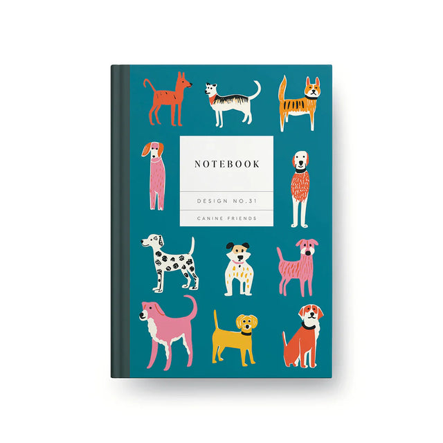 Ohh Deer Notizbuch Ohh Deer "Canine Friends" | Hardback | Niedlich & Praktisch