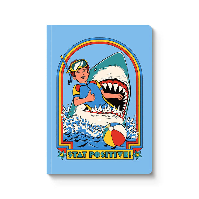 Ohh Deer Notizbuch Ohh Deer "Stay Positive" | Notebook mit Illustrationen aus Großbritannien