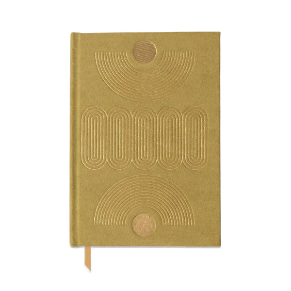 Designworks Ink Notizbuch „Sueded Paper Journal Avocado“ | Veloursartige Oberfläche | Designworks