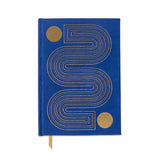 Designworks Ink Notizbuch „Sueded Paper Journal Cobalt“ | Veloursartige Oberfläche | Designworks