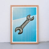 Edition SCHEE Wrench (DIN A3) | Edition SCHEE | Risographie