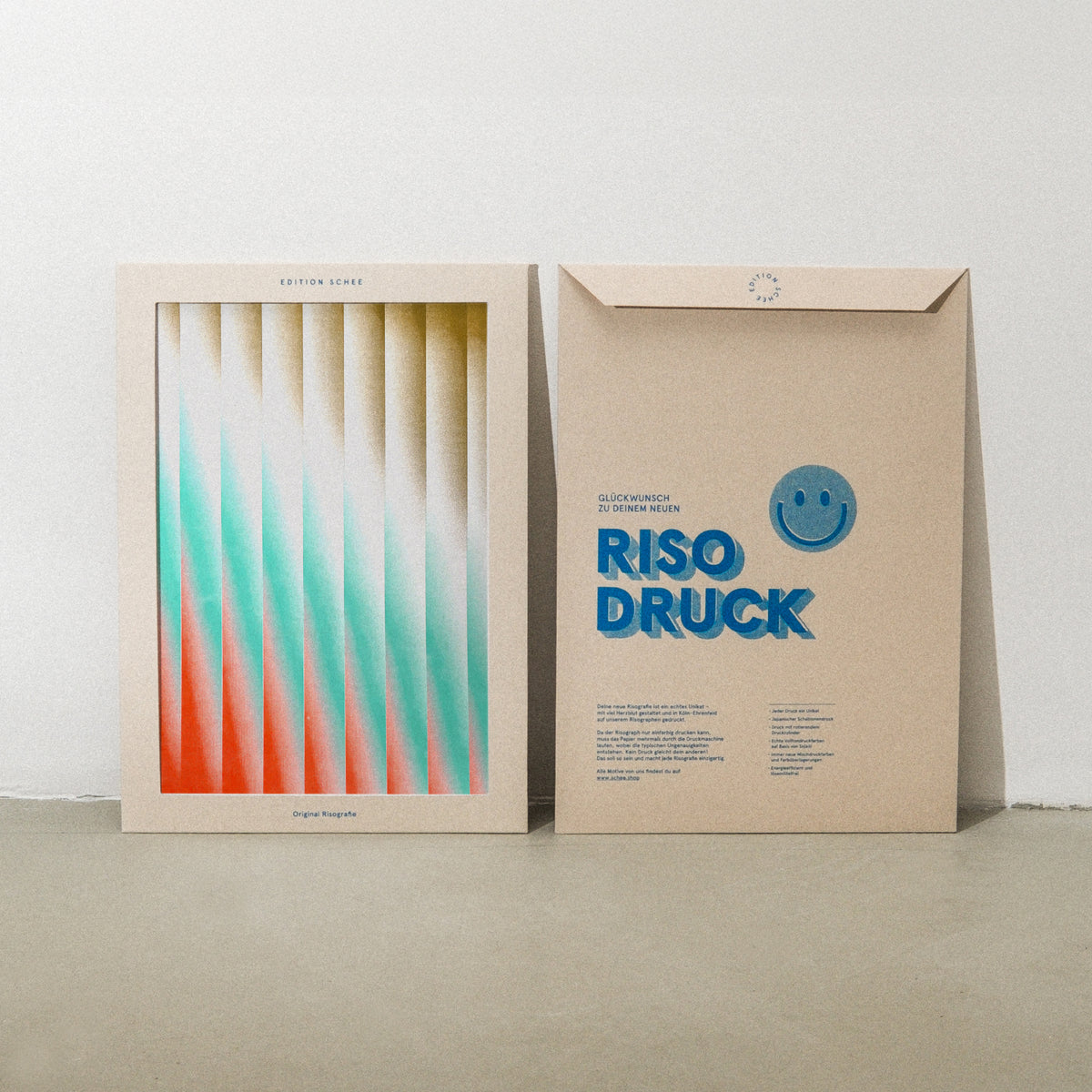 Edition SCHEE Refraction (DIN A3) | Edition SCHEE | Risographie