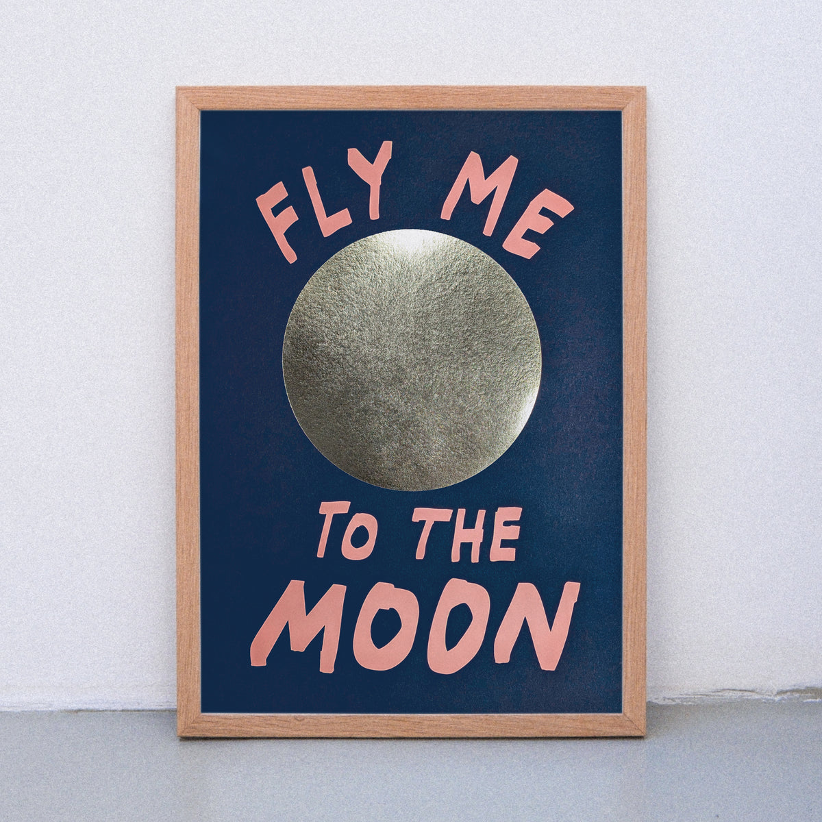 Edition SCHEE Fly me to the Moon (A3) | Edition SCHEE | Siebdruck