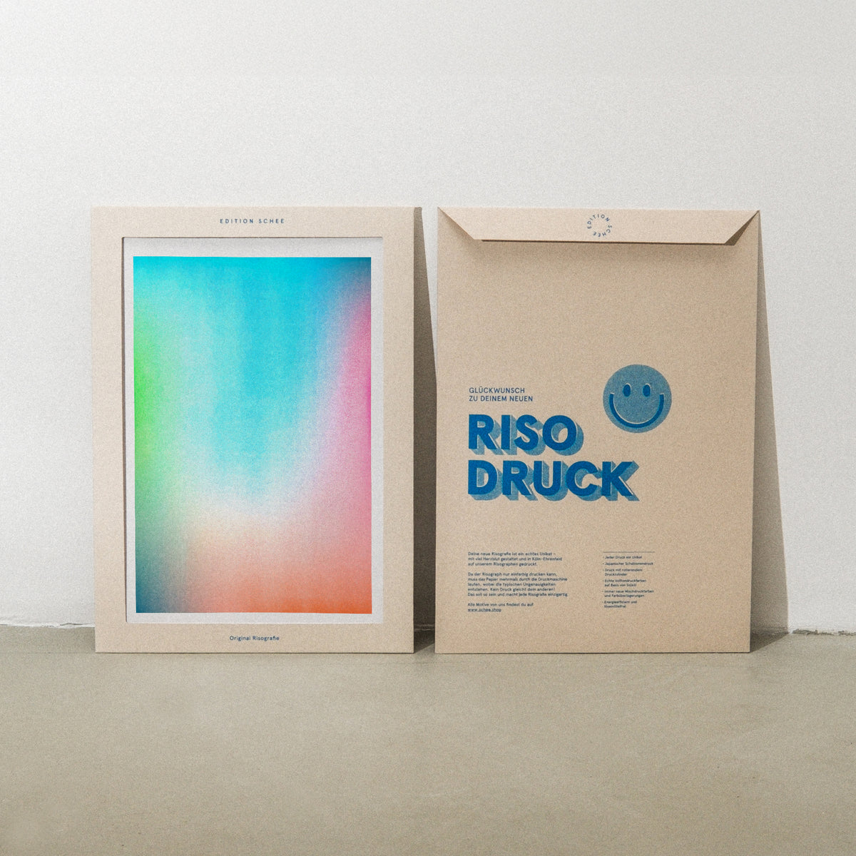 Edition SCHEE Colorful Gradient (DIN A3) | Edition SCHEE | Risographie