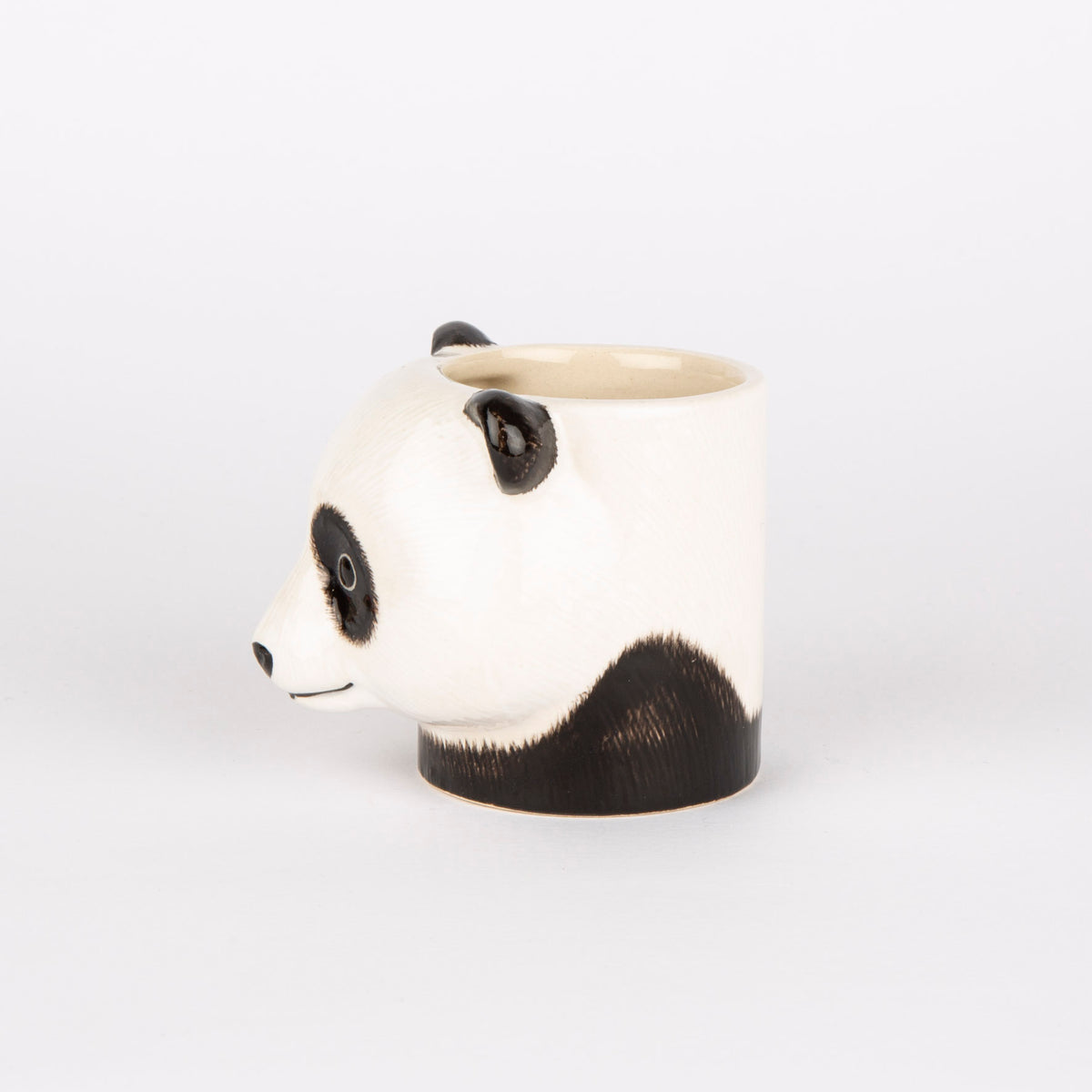 Quail Ceramics Übertopf „Flower Pot Mini Panda“ | Panda-Figur | Quail Ceramics
