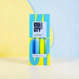 pinkstories Stabkerzen “Kiwi City Studio Paradiso” 4er-Set | pinkstories