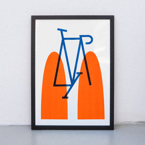 Edition SCHEE Racefiets (DIN A3) | Edition SCHEE | Risographie