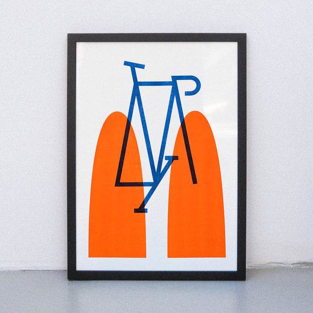 Edition SCHEE Racefiets (DIN A3) | Edition SCHEE | Risographie