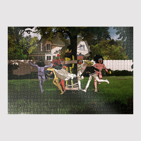 Editions Sulo Puzzle “Les derniers indiens” 1000 Teile | Kunstpuzzle | Editions Sulo