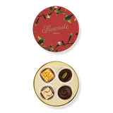 Sawade Pralinenschachtel Sawade "Mistelzweig" Alkoholfrei | Edle Geschenkidee, 40g