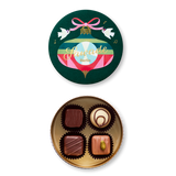 Pralinenschachtel „Schmuckstück“ | Alkoholfreie Pralinen | Sawade