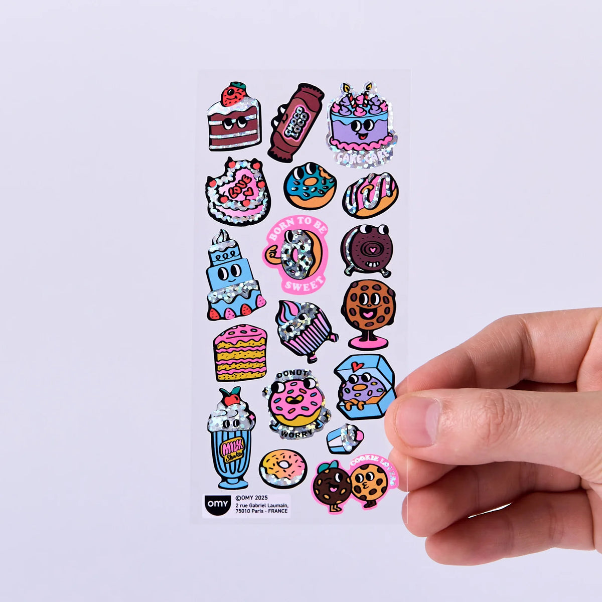 OMY Sticker „Iconic Donuts“ | ikonisch & bunt | OMY