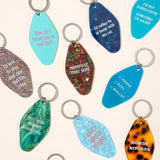 Ohh Deer Schlüsselanhänger “Motel Block You in Real Life” | Retro Key Tag | Ohh Deer