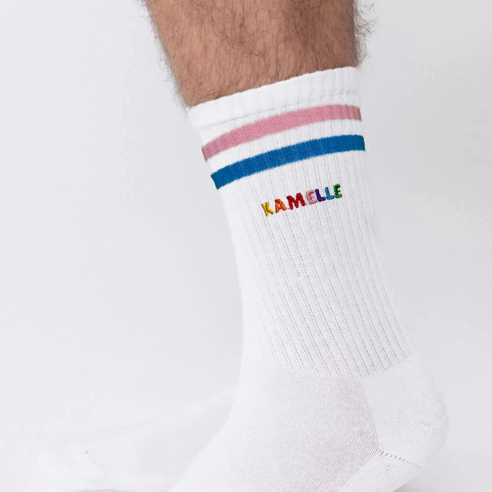 Fashion Drinks Bio-Baumwollsocken “Kamelle” | Statement Socken | Fashion Drinks