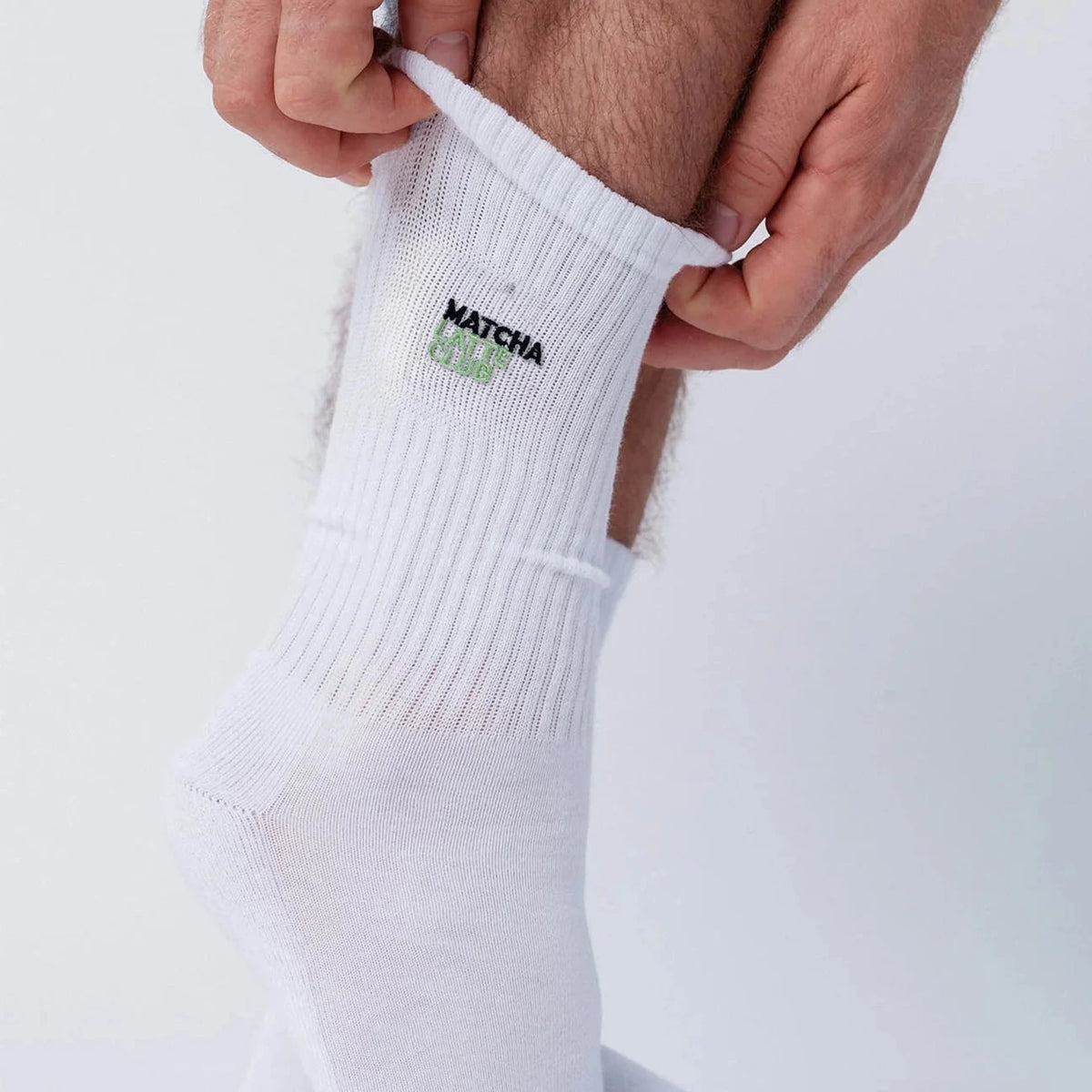 Fashion Drinks Bio-Baumwollsocken “Matcha Latte Club” | Matcha Statement | Fashion Drinks