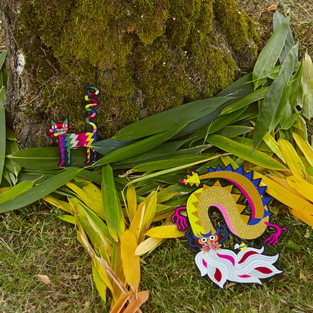 Macon&Lesquoy Stick zum Aufbügeln “Dragon” | Feurig & detailverliebt | Macon&Lesquoy