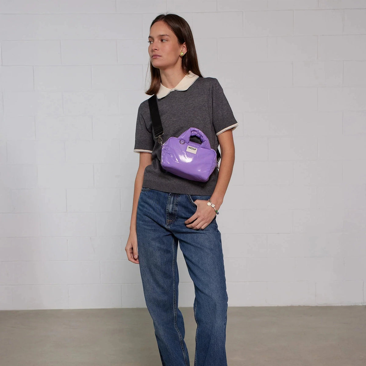 Wouf Tasche “Bowling Bag” Lavender | Sportliche Tasche | Wouf