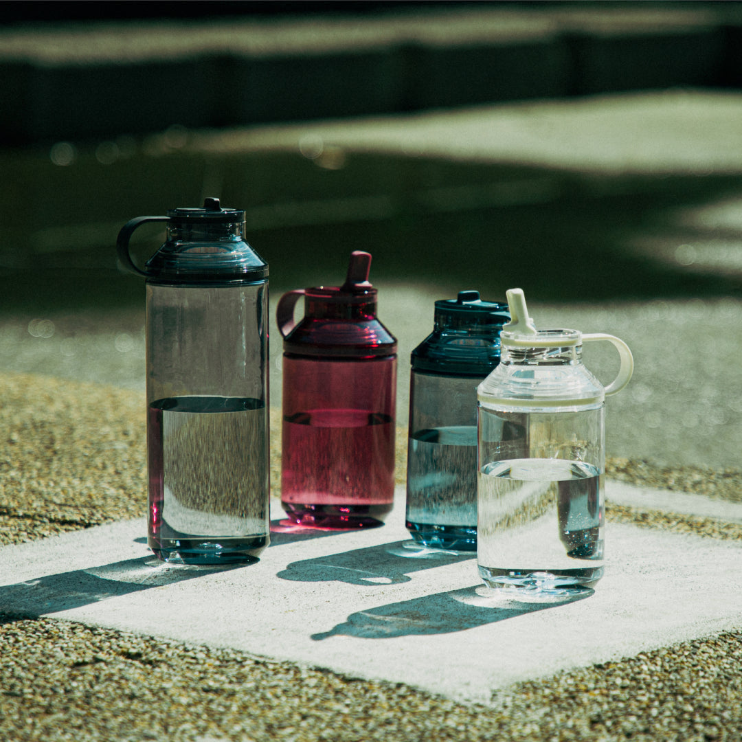 KINTO Trinkflasche "Active Bottle" Smoke 600ml | Cool & Funktional | KINTO
