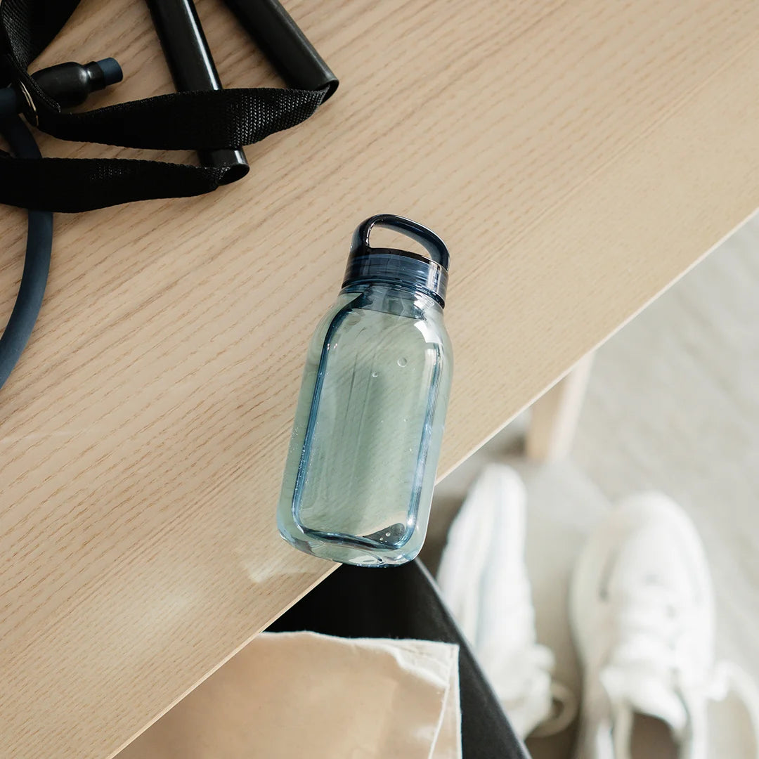 KINTO Trinkflasche "Water Bottle" Blue 300ml | Minimalistisch & Funktional | KINTO
