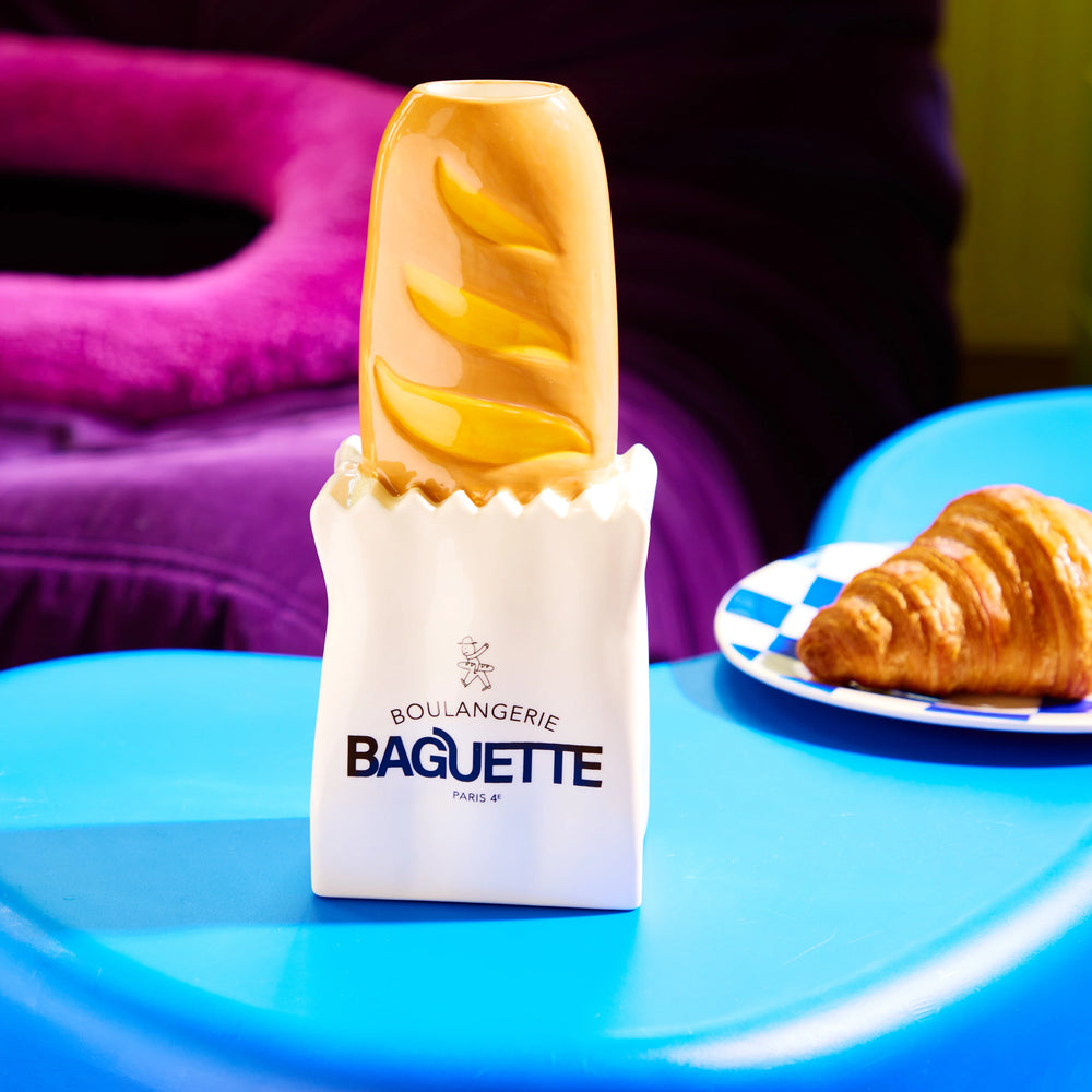 Fluid Market Vase “Baguette” | Französischer Charme für dein Regal | Fluid Market