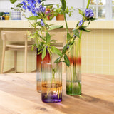 &Klevering Vase &Klevering “Gradient Evening” Small | Glas | Dezente Farbnuancen