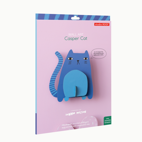 studio ROOF Wanddeko “Casper Cat” | Tierisches Design | Studio Roof
