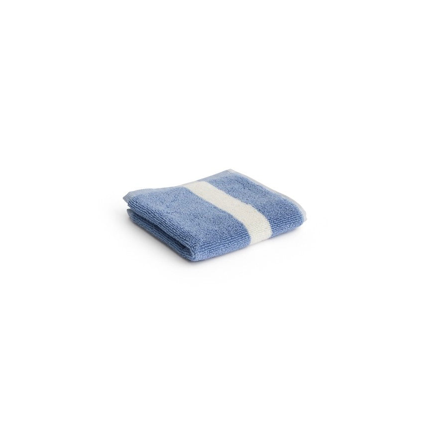 HAY Waschlappen „Stripe Dusty Blue“ 30x30cm | Skandinavisch | HAY