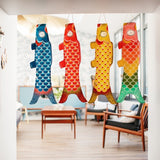 Madame MO Windfisch „Rainbow“ (70 cm) | Farbenfroher Blickfang | Madame Mo