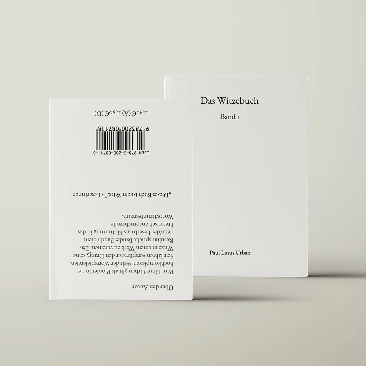 Paul Urban Das Witzebuch Band 1 | Sammelband mit Witzen von Paul Urban