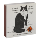 Archivist Lange Streichhölzer „Because I can“ | in Square Matchbox | Archivist
