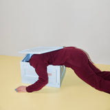 Studio About Aufbewahrungsbox Studio About "Medium" | Light Blue Kunststoff | Platzsparend & Elegant