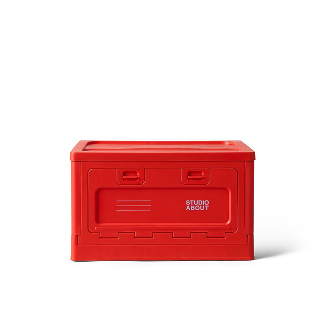 Studio About Aufbewahrungsbox Studio About "Medium" | Red Kunststoff | Stylisch & Robust