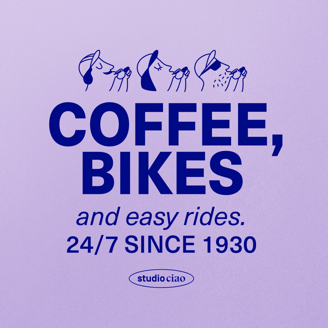 Viel Spass Studio Stofftasche "Coffee, Bikes and easy rides" | studio ciao