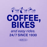 Viel Spass Studio Stofftasche "Coffee, Bikes and easy rides" | studio ciao