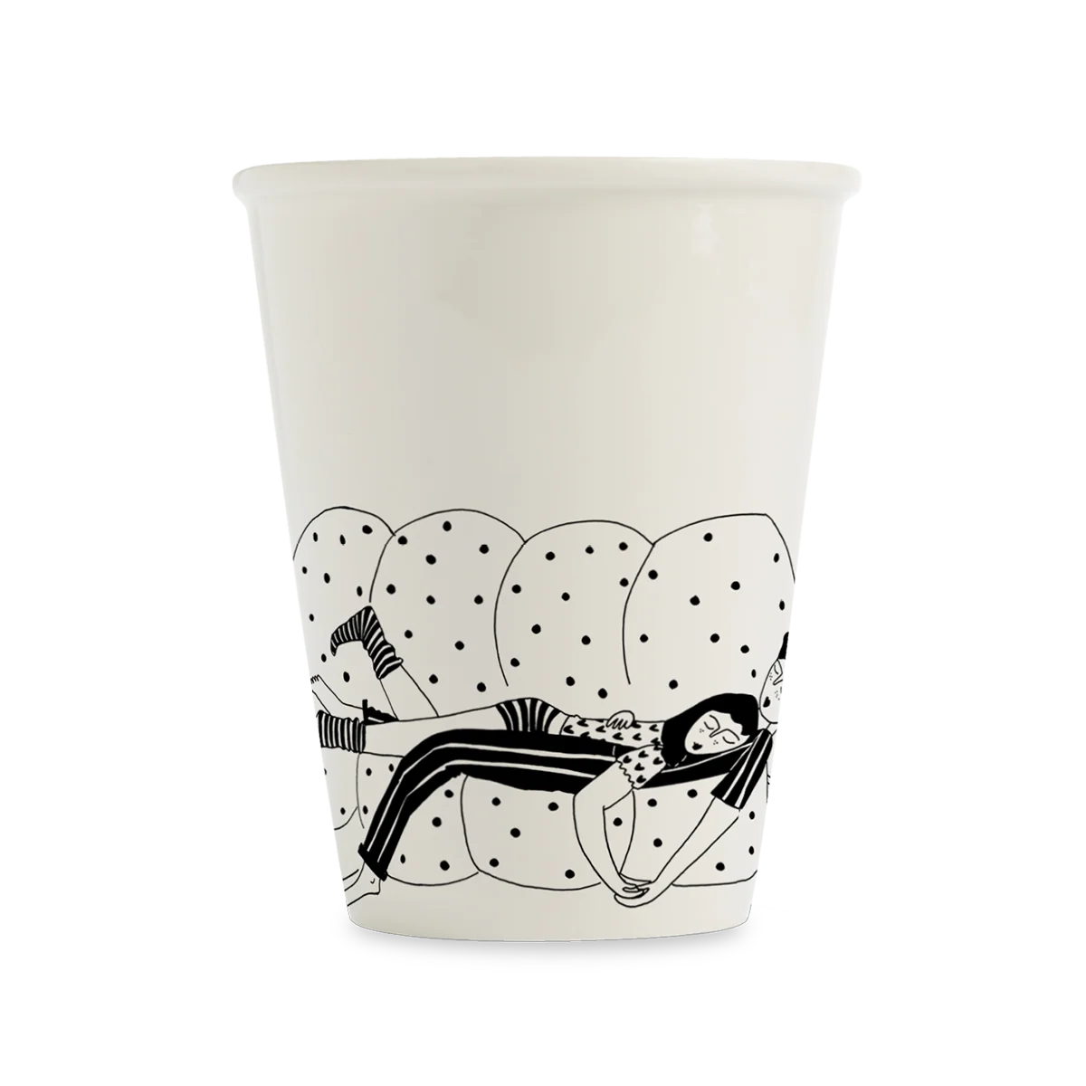 helen b Design Mug “Cancelling Plans Club” | Statement Becher | helen b