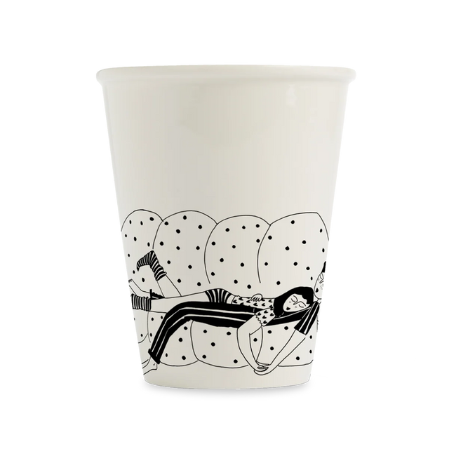 helen b Design Mug “Cancelling Plans Club” | Statement Becher | helen b