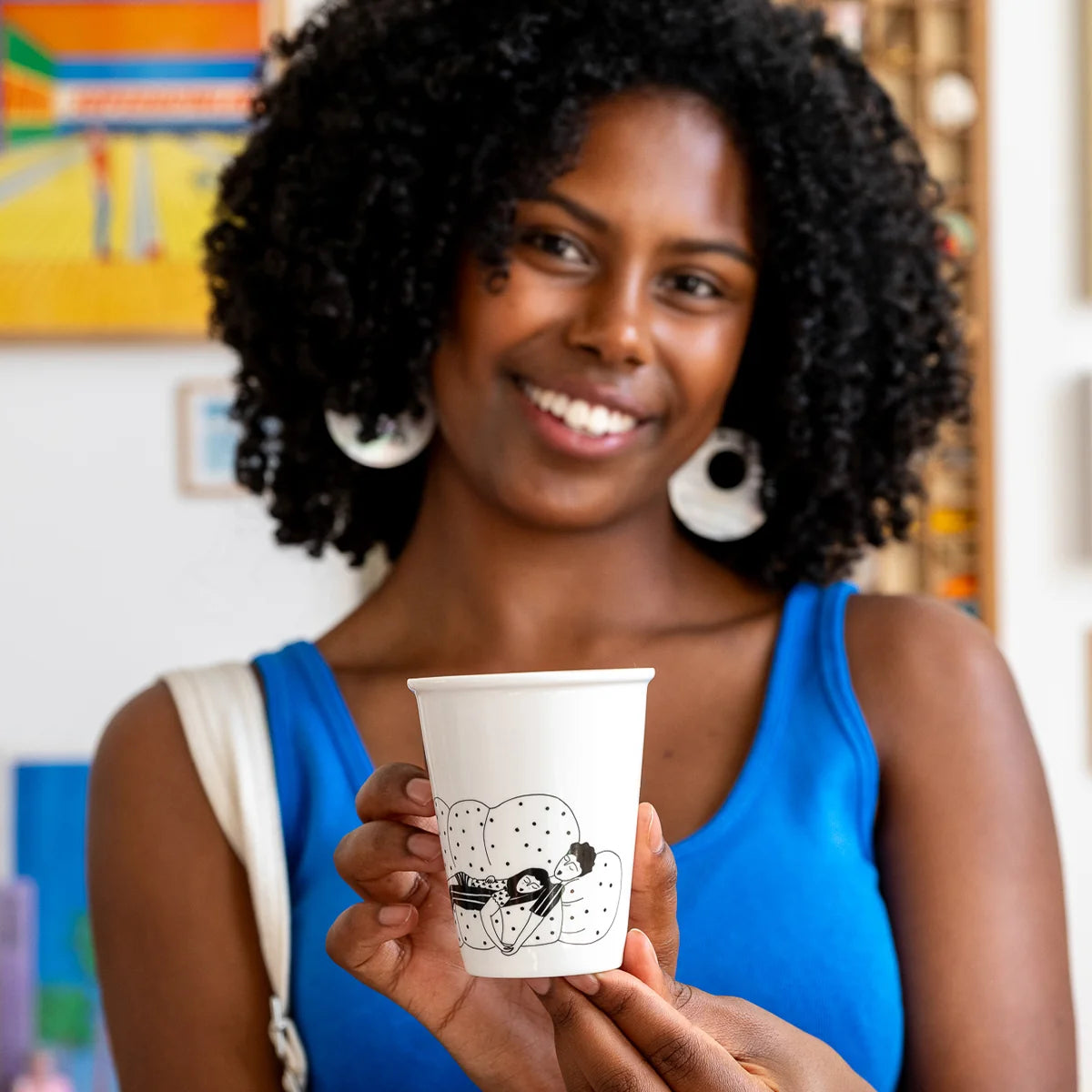 helen b Design Mug “Cancelling Plans Club” | Statement Becher | helen b