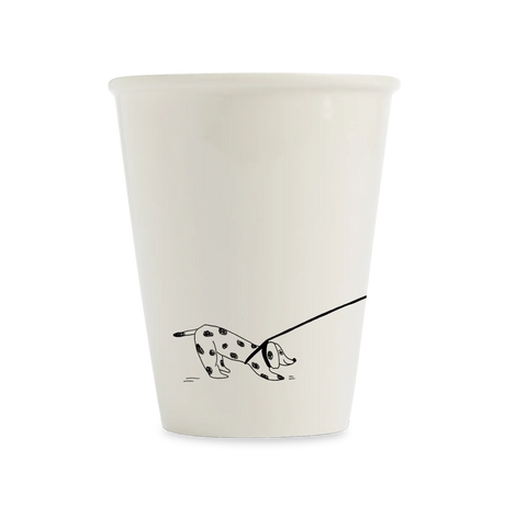 helen b Design Mug “Dogwalker” | Verspieltes Design | helen b