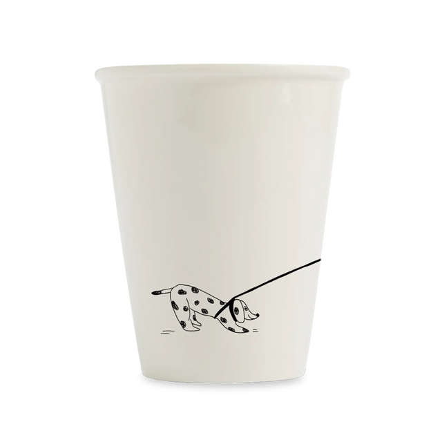 helen b Design Mug “Dogwalker” | Verspieltes Design | helen b