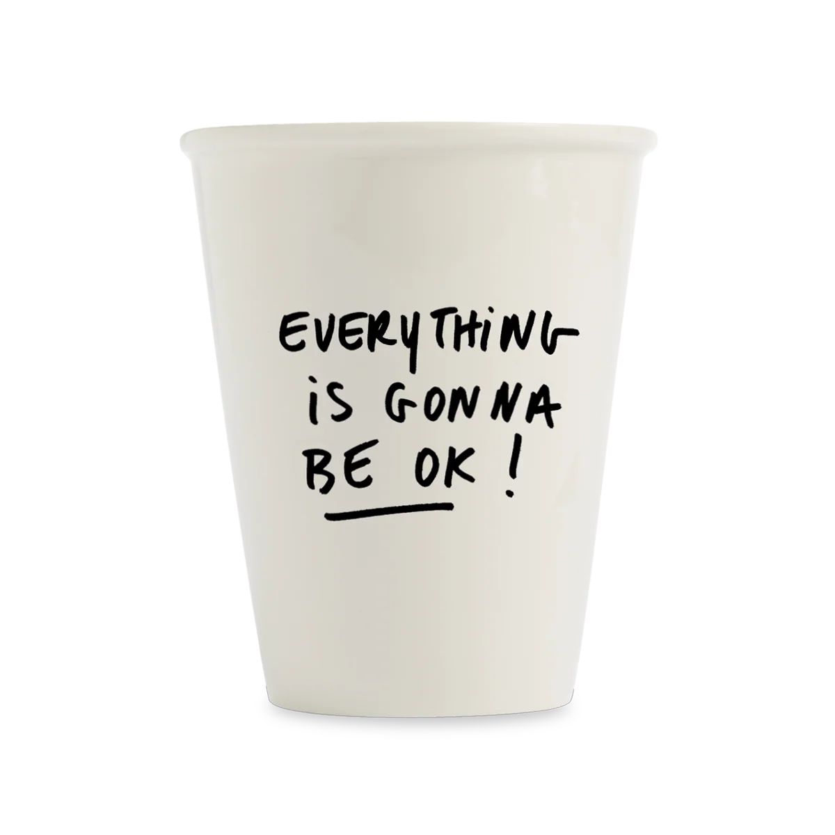 helen b Design Mug “Everything Is Gonna Be Ok” | Statement Becher | helen b