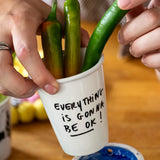 helen b Design Mug “Everything Is Gonna Be Ok” | Statement Becher | helen b
