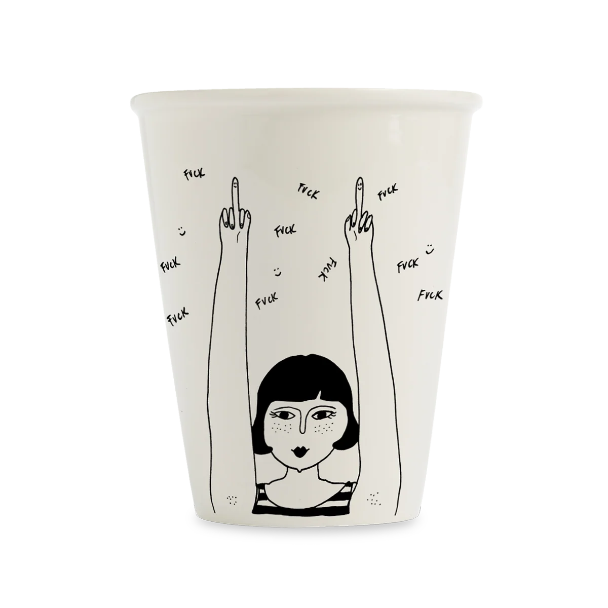 helen b Design Mug “Fuck Fuck Fuck” | Statement Becher | helen b