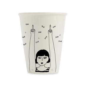 helen b Design Mug “Fuck Fuck Fuck” | Statement Becher | helen b