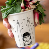 helen b Design Mug “Fuck Fuck Fuck” | Statement Becher | helen b