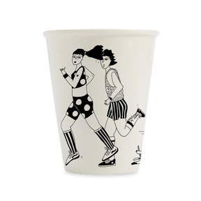 helen b Design Mug “Running for Life” | Verspieltes Design | helen b