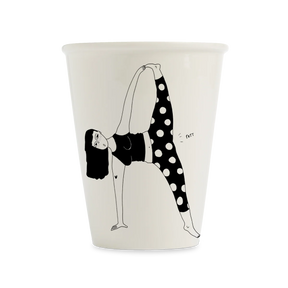 helen b Design Mug “Yoga Fart” | Humorvolles Design | helen b