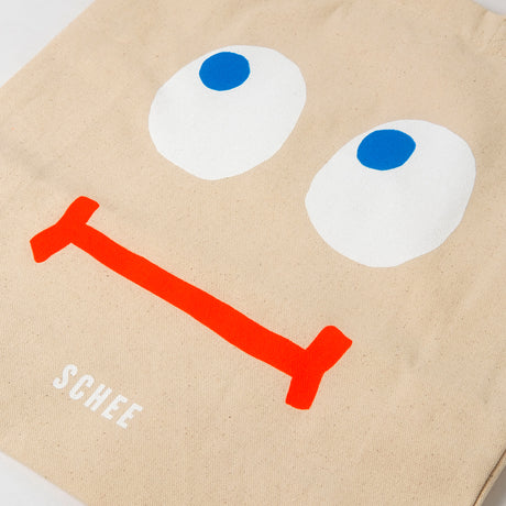 Edition SCHEE Canvastasche "Face" | Siebdruck | Edition SCHEE