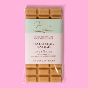 Confiserie Gmeiner Schokolade „Caramel & Butterkeks“ | Knusprig & süß | Confiserie Gmeiner