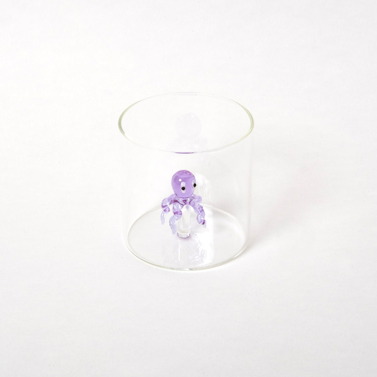 WD Lifestyle Glas “Octopus” (250ml) | Tiefseelook in Pink | WD Lifestyle